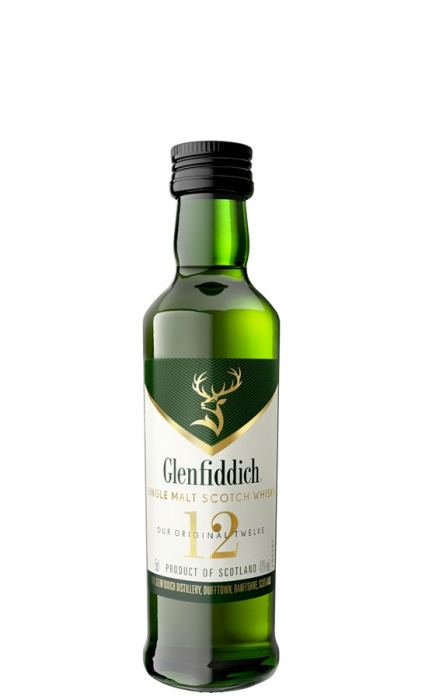 WHISKY GLENFIDDICH 12YO 0,05L