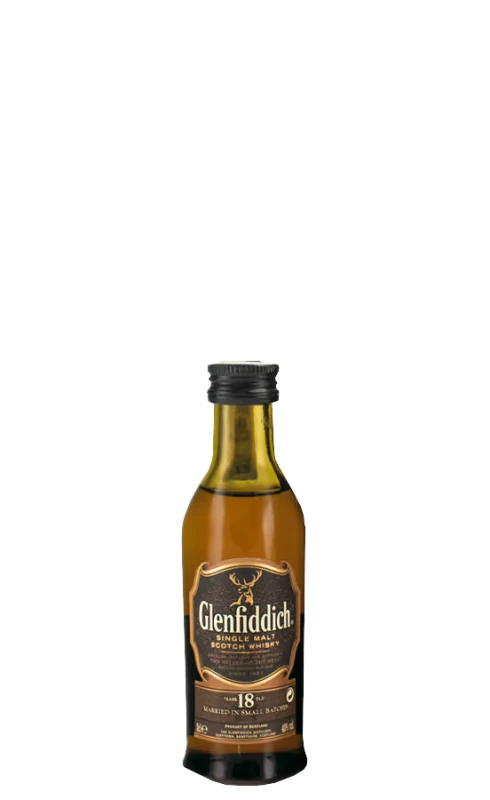 WHISKY GLENFIDDICH 18YO 0,05L