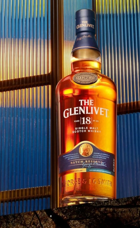 WHISKY GLENLIVET 18YO 0,7L 43%