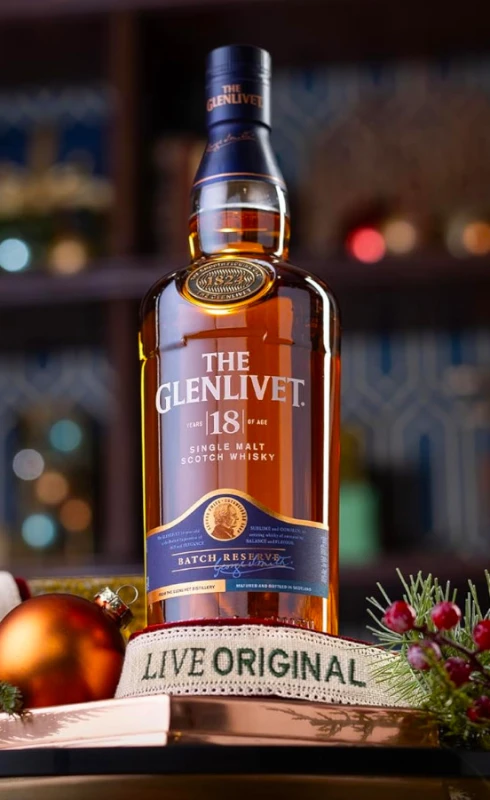 WHISKY GLENLIVET 18YO 0,7L 43%