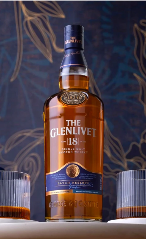 WHISKY GLENLIVET 18YO 0,7L 43%