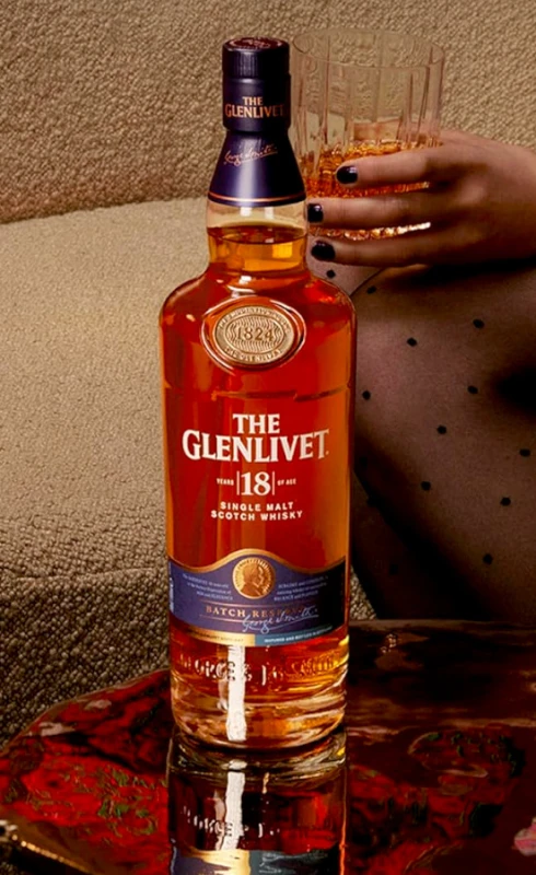 WHISKY GLENLIVET 18YO 0,7L 43%