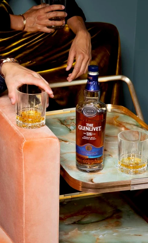 WHISKY GLENLIVET 18YO 0,7L 43%