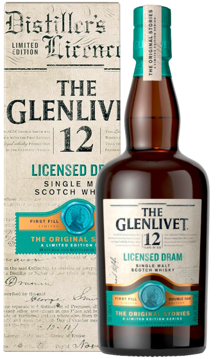 WHISKY GLENLIVET 12YO  0,7L 48%