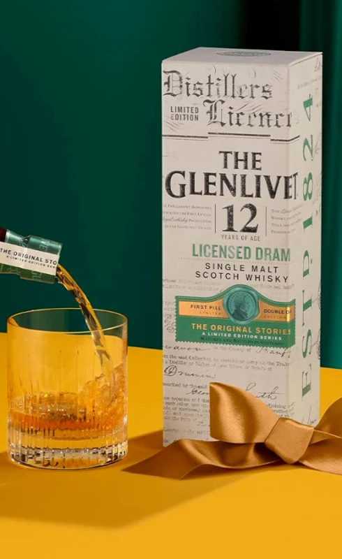WHISKY GLENLIVET 12YO  0,7L 48%