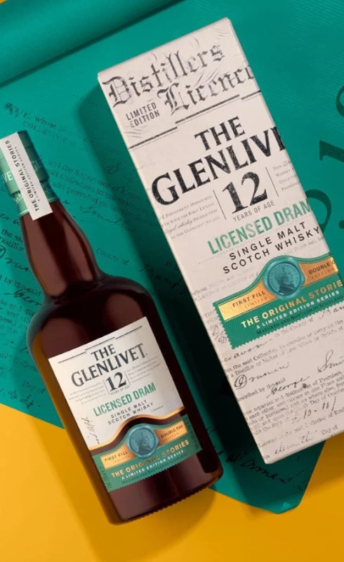 WHISKY GLENLIVET 12YO  0,7L 48%
