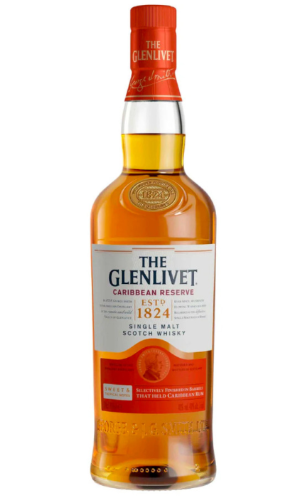 WHISKY GLENLIVET CARRIBEAN RESERVE 0,7L