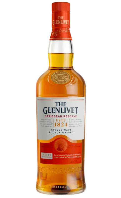 WHISKY GLENLIVET CARRIBEAN RESERVE 0,7L