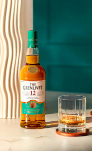WHISKY GLENLIVET 12YO 0,7L + SZKLANKI