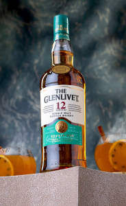 WHISKY GLENLIVET 12YO 0,7L + SZKLANKI