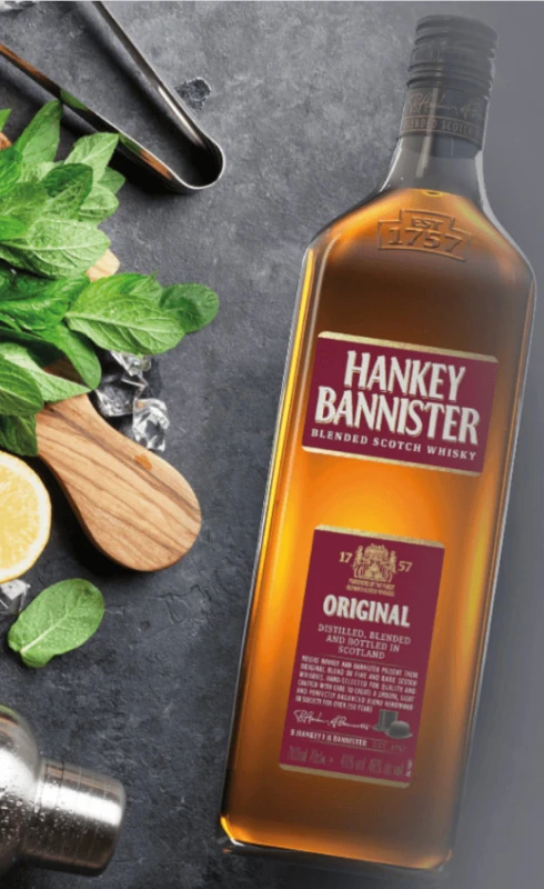 WHISKY HANKEY BANNISTER ZESTAW 2x 0,7L