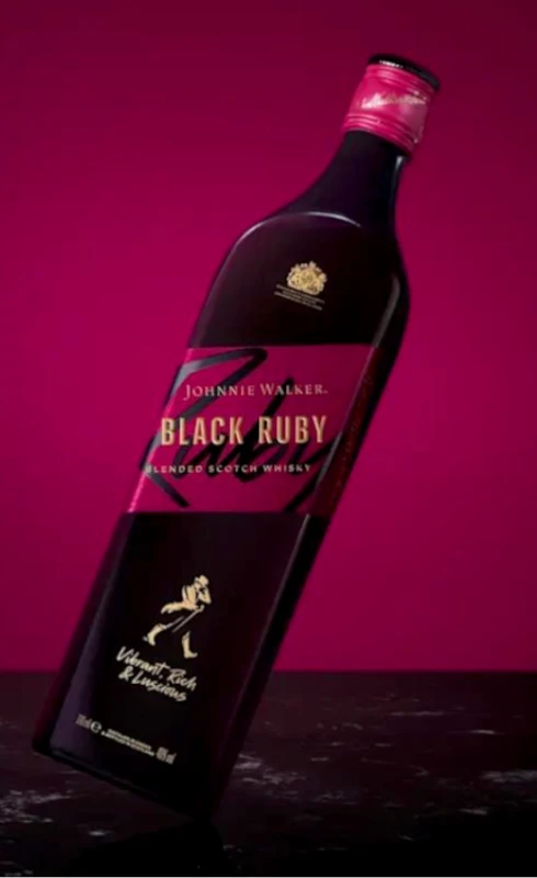 WHISKY JOHNNIE BLACK LABEL RUBY 0,7L