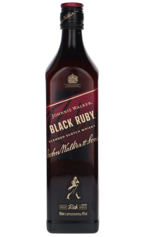 WHISKY JOHNNIE BLACK LABEL RUBY 0,7L