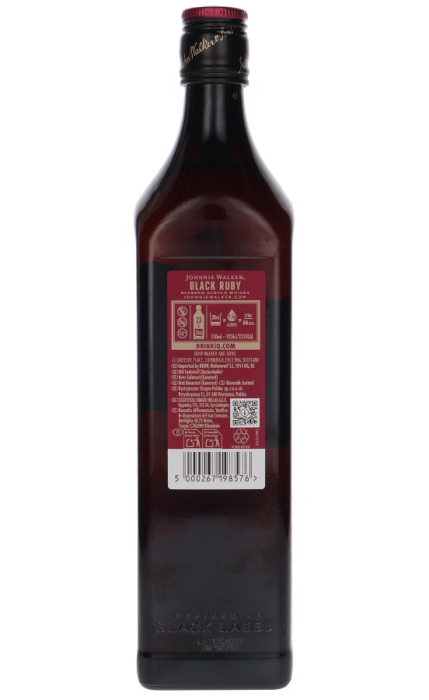 WHISKY JOHNNIE BLACK LABEL RUBY 0,7L