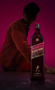 WHISKY JOHNNIE BLACK LABEL RUBY 0,7L