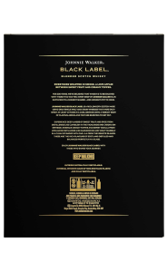 WHISKY JOHNNIE WALKER BLACK 0,7L + 2 SZKLANKI