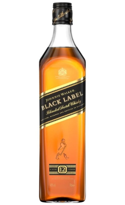 WHISKY JOHNNIE WALKER BLACK 0,7L 40%