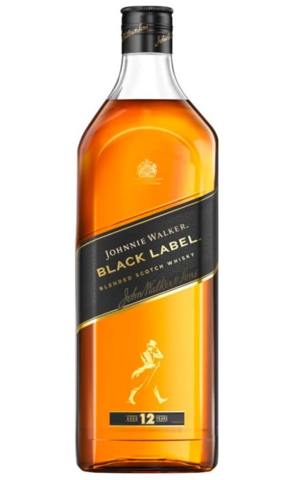 WHISKY JOHNNIE WALKER BLACK 1,75L