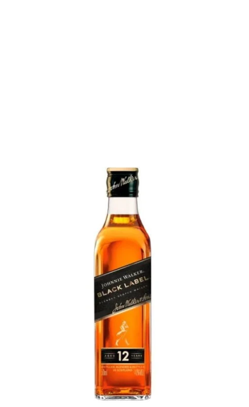 WHISKY JOHNNIE WALKER BLACK 50ml 40%
