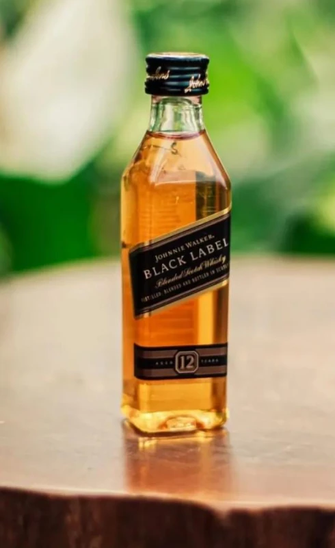 WHISKY JOHNNIE WALKER BLACK 50ml 40%