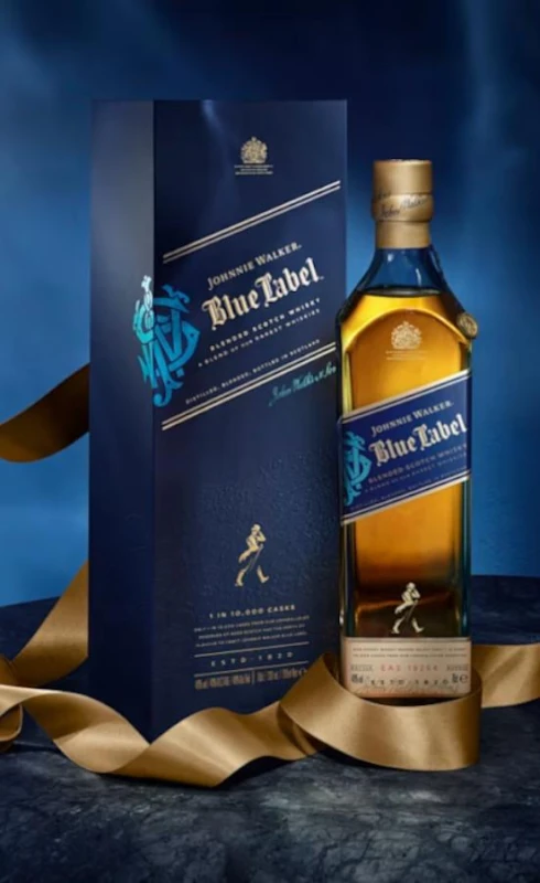 WHISKY JOHNNIE WALKER BLUE LABEL 0,7L 43%
