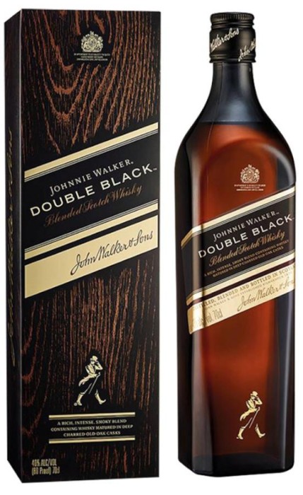 WHISKY JOHNNIE WALKER DOUBLE BLACK 0,7L 40%