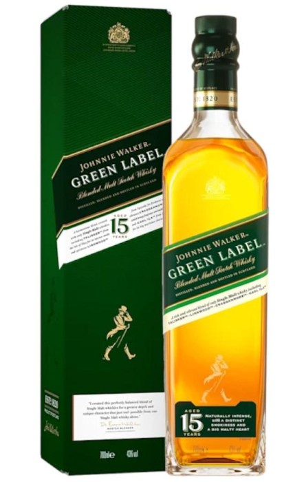 WHISKY JOHNNIE WALKER GREEN 0,7L 43%