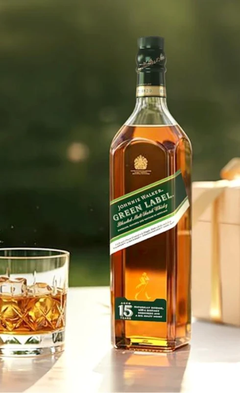 WHISKY JOHNNIE WALKER GREEN 0,7L 43%
