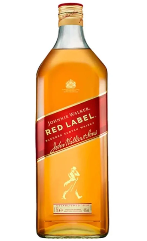 WHISKY JOHNNIE WALKER RED LABEL 1,75L 40%