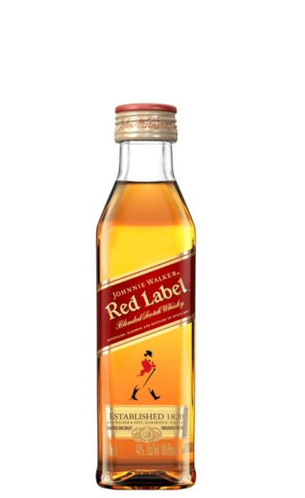WHISKY JOHNNIE WALKER RED LABEL 0,05L 40%