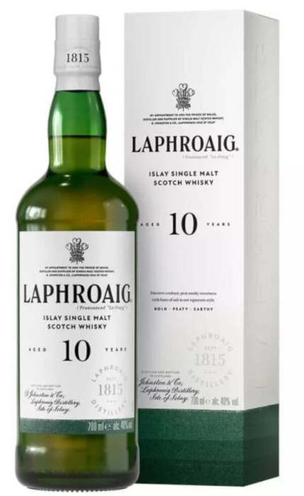 WHISKY LAPHROAIG 10YO 0,7L 40%