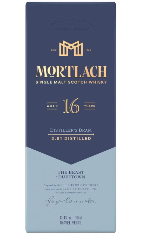 WHISKY MORTLACH 16YO 0,7L