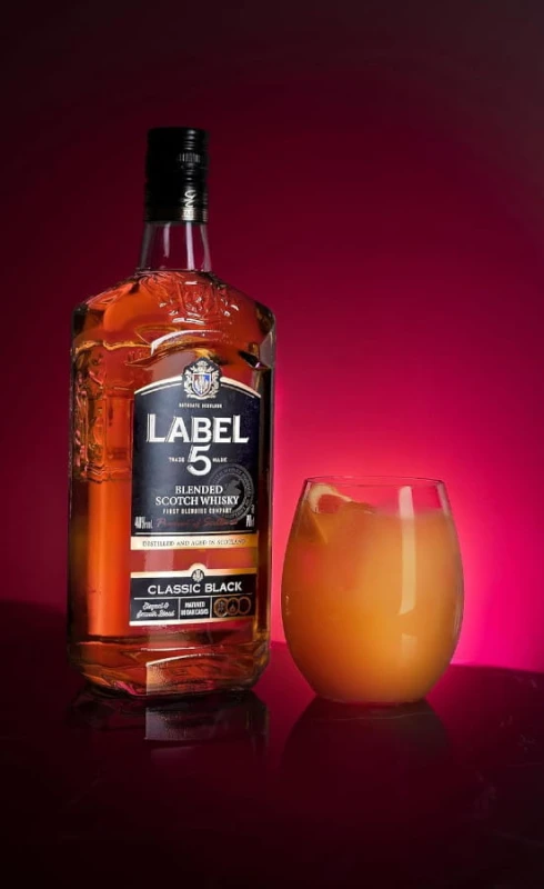 WHISKY LABEL 5 0,5L 40%