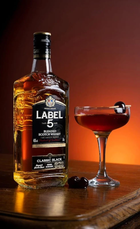 WHISKY LABEL 5 0,5L 40%