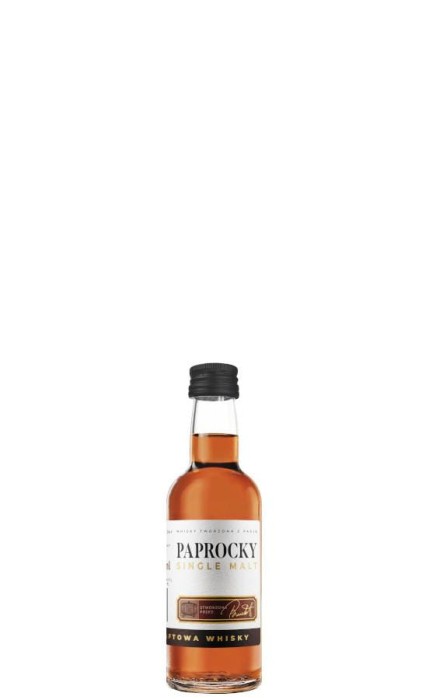 WHISKY PAPROCKY SINGLE MALT 50ML 40%