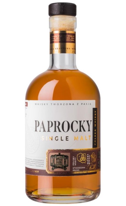 WHISKY PAPROCKY SINGLE MALT 0,7L 40%