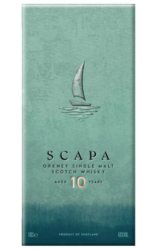 WHISKY SCAPA 10Y 0,7L 40%