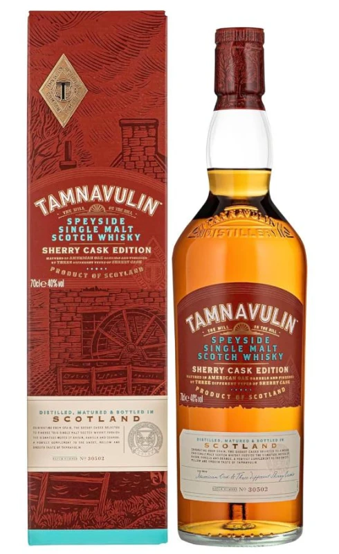 WHISKY TAMNAVULIN SHERRY CASK 0,7L