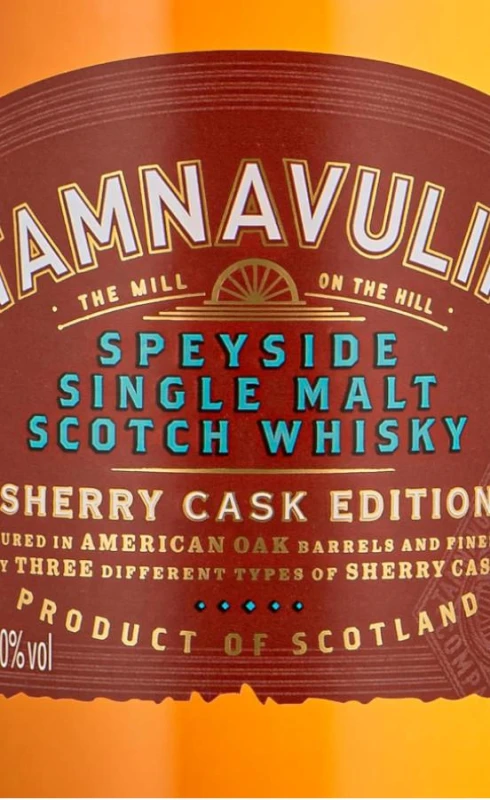 WHISKY TAMNAVULIN SHERRY CASK 0,7L