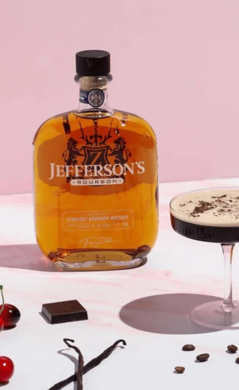 WHISKEY BOURBON JEFFERSON 41,5% 0,7L