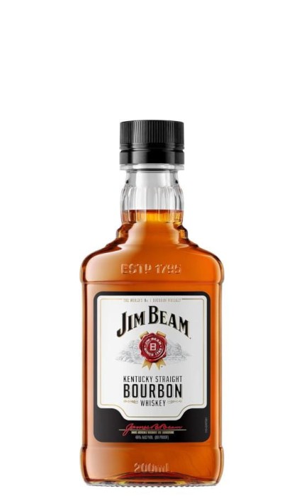 BOURBON JIM BEAM WHITE LABEL 200ml