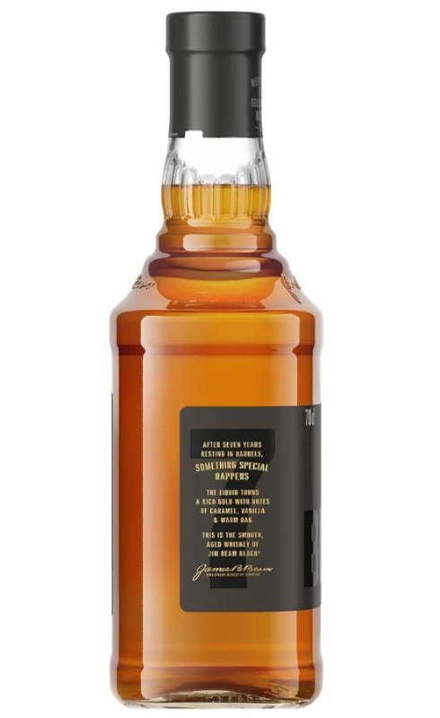 BOURBON JIM BEAM BLACK 7YO 0,7L AMERYKAŃSKIE WHISKEY