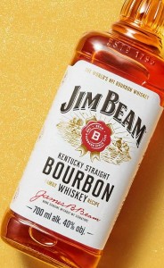 BOURBON JIM BEAM 1L 40% AMERYKAŃSKA WHISKEY