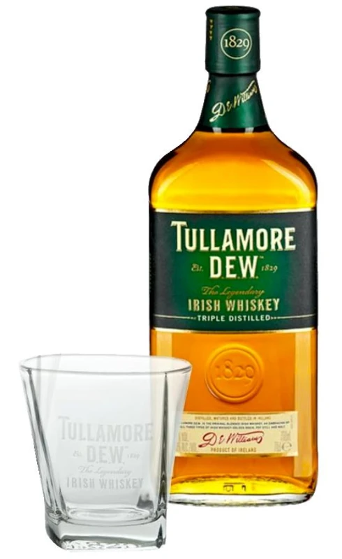 WHISKEY TULLAMORE DEW 0,7L 40% + SZKLANKA