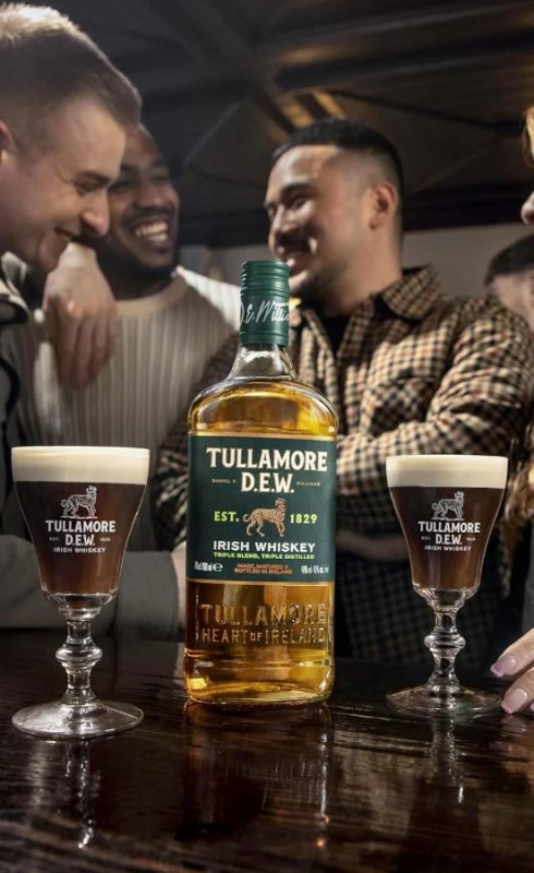 WHISKEY TULLAMORE DEW 0,7L 40% + SZKLANKA