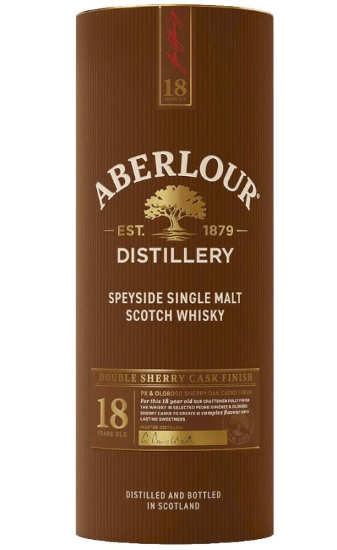 WHISKY ABERLOUR 18YO 0,5L 43%