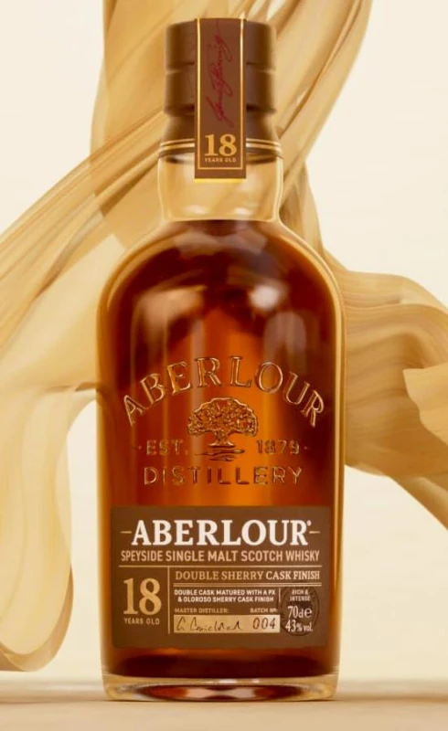 WHISKY ABERLOUR 18YO 0,5L 43%