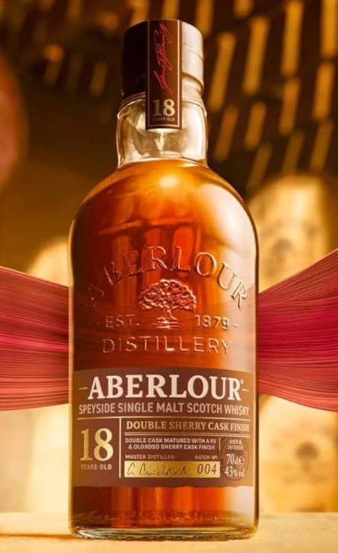 WHISKY ABERLOUR 18YO 0,5L 43%