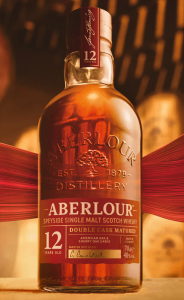 WHISKY ABERLOUR 12YO 0,7L 40% + 2 SZKLANKI