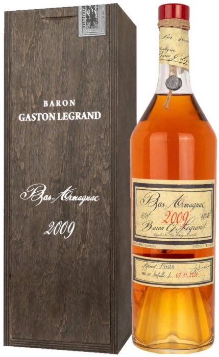 ARMAGNAC BARON GASTON LEGRAND 2009 0,7L